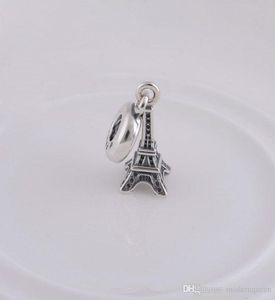 Eiffel Tower Chrams Bijoux Résultats Composants Charmes Perles Pendants S925 Silver Silver Fits for Style Bracelets ALE086H98715924