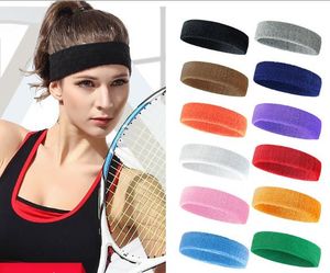 Elastic Sweatband Sports Gym Headband Anti-Slip Women Men Breathable Basketball Fitness Yoga Volleyball Cycling Hair Band