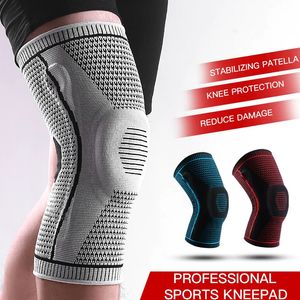 Elbow Knee Pads 1 Piece Knee Brace Strap Patella Medial Support Strong Meniscus Silicone Compression Protection Sport Kneepads Running Basket 231101