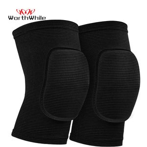 Elbow Knee Pads WorthWhile Dancing for Volleyball Yoga Women Kids Men Patella Brace Support EVA Kneepad Fitness Protector Work Gear 230802