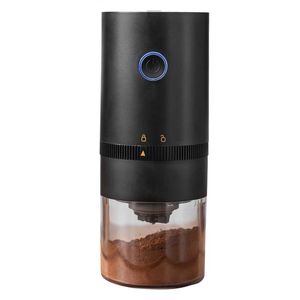 Ensemble de moulin à café électrique automatique, Rechargeable avec USB, broyeur de grains de café, pour outils de cuisine