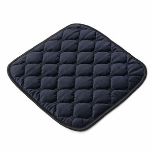 Coussin chauffant Siège d'auto électrique Chauffe Pad couvercle vers le bas coton Feature avec un commutateur 12V 24W - Café