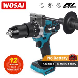 Electric Drill WOSAI Brushless 20 Torque Cordless Screwdriver Liion Battery For 18V Lithium 221208