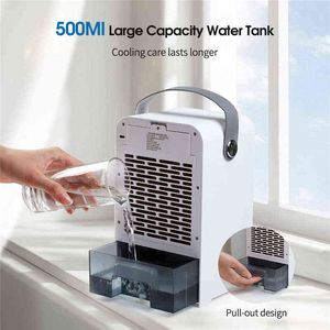 Ventiladores eléctricos Mini aire acondicionado Enfriador Refrigeración por agua Acondicionamiento para habitación Oficina Móvil Portátil Coches T220927