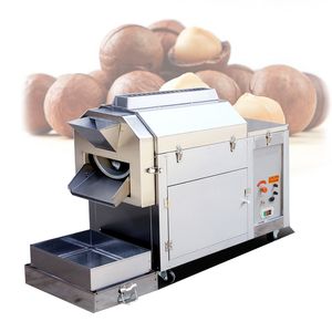 Machine de torréfaction de noix de chauffage électrique pour cacahuètes châtaignes graines de tournesol noix de cajou noix séchées faisant la machine de torréfaction