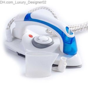 Electric Irons 20CC Portable Compact Size Mini Handheld Electric Baseplate Steam Iron Machine Foldable Handle 3 Gears Home Travel Use Q230901