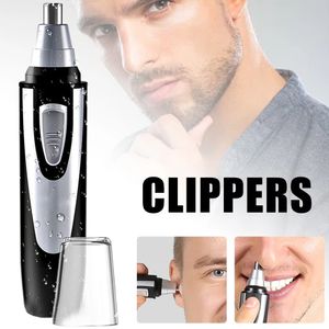 Trimage de cheveux de nez électrique 2 en 1 ensemble professionnel pour hommes à la barbe Repointe batterie de cheveux en visage à coiffure pour visage rasage Clipper 240401