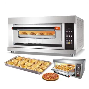 Fours électriques au koweït arrivée four de boulangerie Pizza gâteau panure Machine de cuisson commerciale