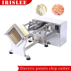 Croustilles électriques Cutter Frenries Frises Coute Machine Cutter Cutter Équipement de cuisine Hopper de pomme de terre