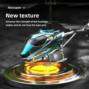 Electric/RC Aircraft Rc Helicopter Xk913 3.5Ch 2.5Ch Remote Control plane Aircraft Fall Resistant Type-C Charge LED Outdoor Flying Toys for Kids