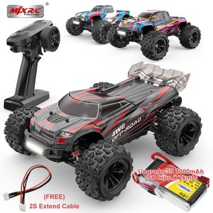 Coche eléctrico/RC MJX Hyper Go 16208 16210 Control remoto 2,4G 1/16 sin escobillas RC Hobby coche vehículo 68KMH camión todoterreno de alta velocidad 230628