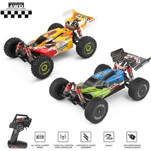 Eléctrico RC Coche RC Ratio de lujo 1/14 Tracción en las cuatro ruedas Control remoto de alta velocidad Aleación Todoterreno Modelo de vehículo Juguete Regalo de cumpleaños 231013