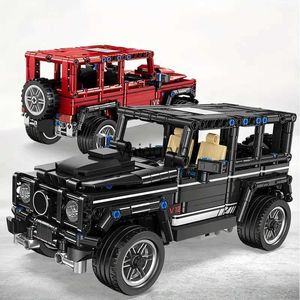 Voiture électrique/RC télécommande hors route blocs de construction de véhicule voiture RC assembler modèle briques enfants éducatifs bricolage jouets garçon cadeaux de noëlvaiduryb