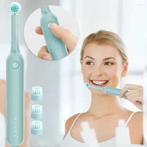 Brosse à dents rotative électrique, vente en gros, Protection domestique, poils imperméables, produit vibrant, dents souples, vente en gros