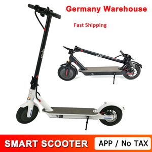 Scooter elettrici intelligenti Nuovo design T4 8.5 pollici 350W 7.5AH Skateboard pieghevole Scooter elettrico Scooter elettrico impermeabile