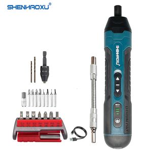 Cordless Electric Screwdriver, 36V Lithium Battery, 1300mAh, Mini Drill, Power Tool Kit for Home Maintenance and Repair