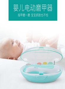 Sacapuntas eléctrico Tijeras para uñas para bebés Herramientas para uñas para recién nacidos Kit de manicura2075659