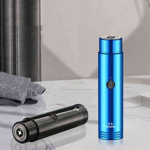 Rasoir électrique en gros mini rasoir rechargeable portable Feihong Hotel rasage rasoir H220422
