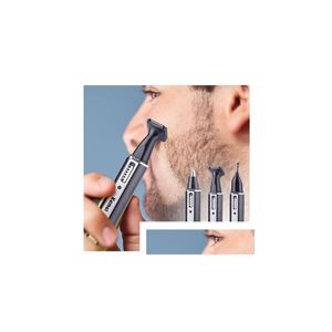 Máquinas de afeitar eléctricas 4 en 1 Hombres recargables Nariz Oreja Recortador de pelo Mujeres Recorte Patillas Cejas Barba Clipper Corte Afeitadora Drop Deliv DHS8L