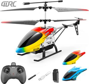 ElectricRC Aircraft 4DRC M5 Télécommande RC Hélicoptère avec Gyro Altitude Hold Drone 3.5 Canaux Avion Intérieur Vol Enfant Jouet Cadeau pour Garçons Fille 230705