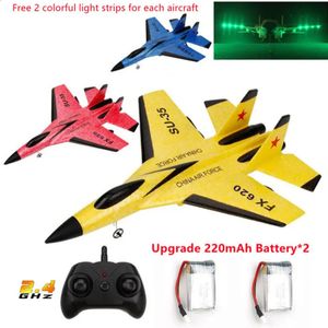 ElectricRC Aircraft RC Avion SU-35 avec lumières LED Télécommande Vol Modèle Planeur Avion 2.4G Fighter Hobby Avion EPP Mousse Jouets Enfants Cadeau 231102