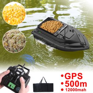 Appâts de pêche GPS pour bateaux électriques, avec sac non classé, grand conteneur de 12000mah, automatique, à distance de 500M, navire 230325