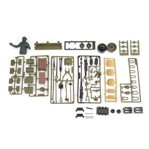 ElectricRC Car para 116 Henglong Tank 38981 USA Sherman M4A3 RC Plastic Soldier Accesorios Piezas Bolsa 230325