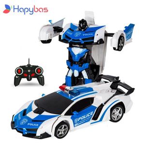 ElectricRC Auto RC Auto Transformation Roboter Sport Fahrzeug Modell Drift Auto Spielzeug Cool Verformung Auto Kinder Spielzeug Geschenke für Jungen 230705