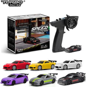 ElectricRC Car Turbo Racing 1 76 C74 C73 C72 RC Sports RTR Kit Mini Giocattoli telecomandati proporzionali completi per bambini e adulti 230808