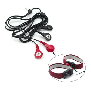 Electro Shock Cock Rings Masturbador masculino Delay Time Penis Enlarger Anillo de fisioterapia juguetes sexy para hombres