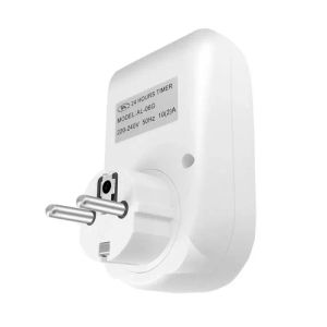 Titum numérique électronique Switch Eu Plug Kitchen Timer Outlet 220V-240V 50Hz 10a 7 Jour 12/24 Hour Pobite de synchronisation programmable