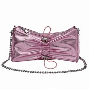 Elegant Butterfly Bows Sac à bandoulière avec bracelet de chaîne PHE POWER BANK BANK SAG PERFECT POUR LES OCNS ÉLÉSIEUX F8CJ #