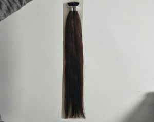Elibess Hairrussian Remy Nano Anning Human Hair Extensions 16quot 26Quot 100sset Stick Tip Nano anillo Extensiones de cabello 2 Oscuro 5798669