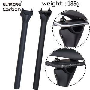 ELITA ONE MTB Carbon Fiber Seat Post 272309316mm MountainRoad Bike Seatpost UD Matte Bicycle Parts 240228