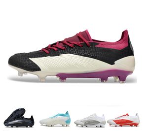 Elite FG Generación Pred Energía solar Pearlized Nightstrike League Botas de fútbol para terreno firme Zapatos de fútbol Especial 30 aniversario yakuda dhgate Zapatos deportivos