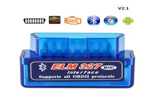 Outil de Diagnostic de testeur ELM 327 pour scanner automobile de voiture OBD V21 mini ELM327 OBD2 Bluetooth OBDII 22711659