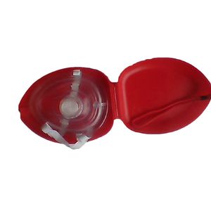 Herramienta de emergencia Primeros auxilios RCP Máscara de respiración Proteger a los rescatadores Respiración artificial Máscaras de primeros auxilios RCP Máscara de respiración Válvula unidireccional