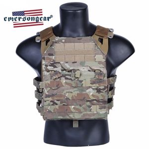 Emersongear JPC Chaleco táctico Armadura de cuerpo Arnés pesado Placa de Molle Portador Ejército militar Airsoft Juego de guerra Caza Equipo de combate 201214