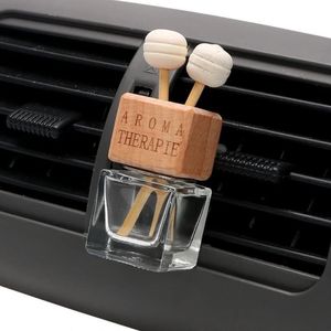 Vide Huile Essentielle Diffuseur Bouteille Voiture Désodorisant Vent Clip Auto Parfum Diffuseur Bouteilles Aromathérapie Parfum Ornement Décor SN4734