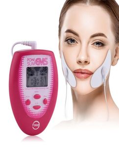 EMS Electric Slimming Face Pulse Massager Jaw Exerciser Facial Electronic Muscle Stimulation Electrode Face Patch Patch Massager 2172215