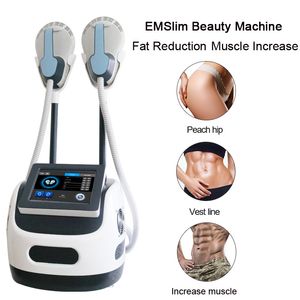 Máquina de adelgazamiento EMslim Estimulación muscular electromagnética Aumento de la quema de grasa Equipo de belleza moldeador Electromagnético pulsado de alta intensidad