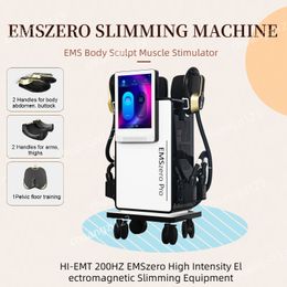 EMSZERO PRO minceur 6500W 15 TESLA EMSlim NEO santé EMS musculation HIEMT 200HZ SUPER EMS RF énergie minceur MACHINE