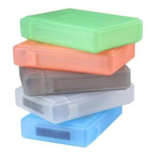 Boîtier de 3,5 pouces Boîte à disque dur Couvre de caddy Boîte de rangement disque du disque dur externe pour enceinte SATA HDD IDE Multi couleur