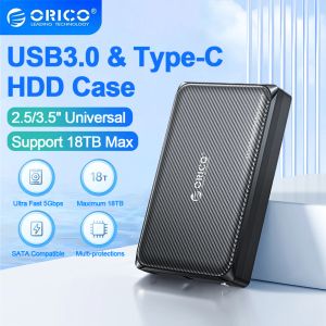 Enceinte ORICO NOUVEAU 2,5 / 3,5 pouces USB3.0 Mobile Hard Disk Box Typec Disk Base est adapté à la boîte PC externe de bureau