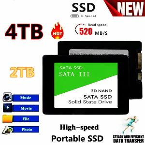 Enceinte SSD Drive HDD 2.5 Disque dur SSD 120 Go 240 Go 1TB 512 Go 2TB 256 Go HD Disque SATA Disqueur interne pour ordinateur portable pour ordinateur portable