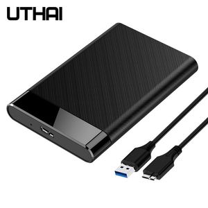 Enceinte Uthai Q5 Tool Boîte à disque dur mobile gratuit 2,5 pouces USB 3.0 Note de carnet Solide mécanique Sata Mobile Hard Disk Box 3.0