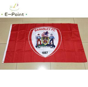 Inglaterra Barnsley FC 35ft 90cm150cm Polyester EPL Flag Banner Decoración Flying Home Garden Bandera Festive Gifts8973977