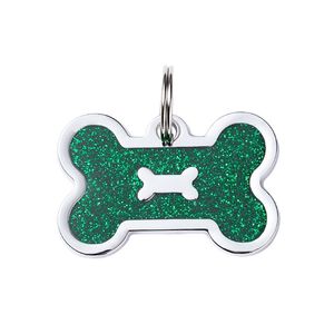 Engraving Anti-lost Dog ID Tag Identification Customized Pet Name Puppy Collar Dog Cat Bone Tags Pet Supplies