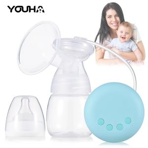 Amplice des laits électriques Youha Electric Hands Hands Free Breast Forme For Mallfeeding Milk Tuler Comfort Milk Collecteur Bpafree