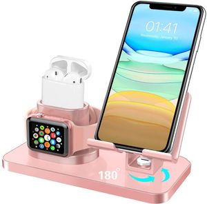 EPACKET 3 IN 1 CHARGING STANDE Téléphone Watch Charger Holder Charge Dock pour iPhone 11pro Max 5 4 3 AirPods 2 Câbles Charger Besoin2024143
